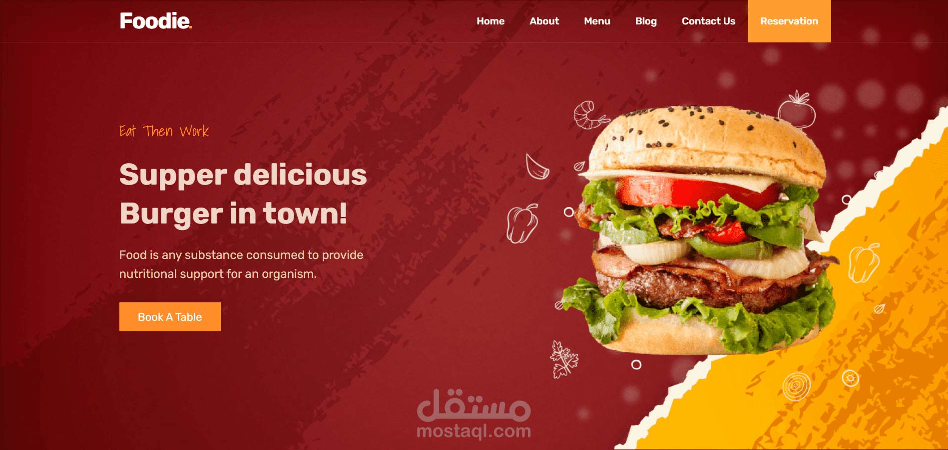 Foodie Master - Restaurant Website