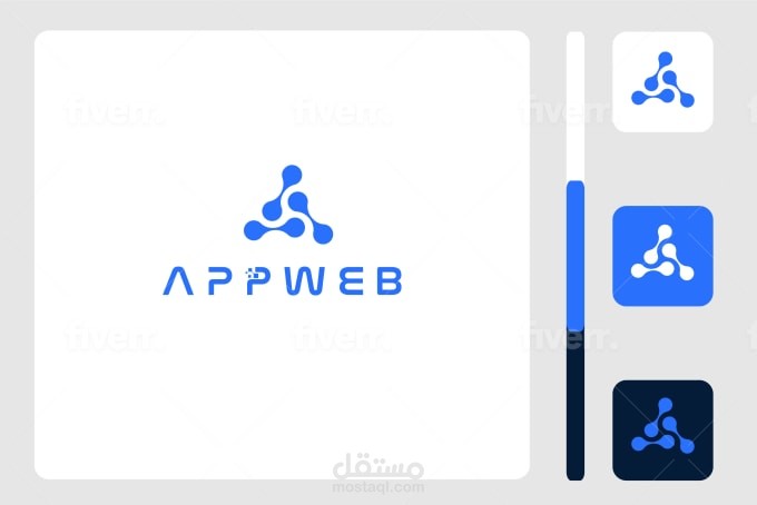 appweb logo تصميم شعار