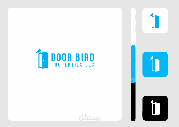 door bird logo تصميم شعار
