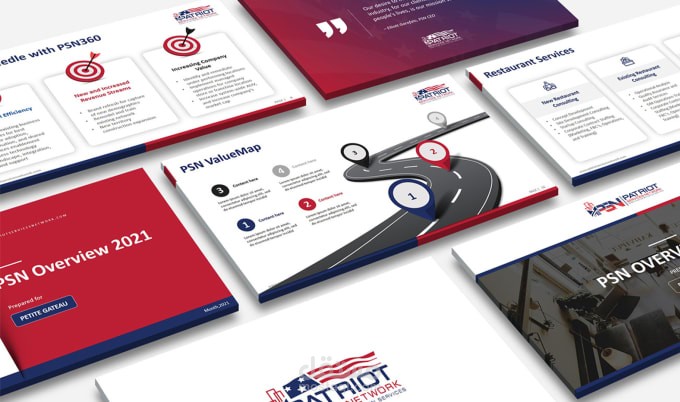 presentation design تصميم عرض تقديمي patriot