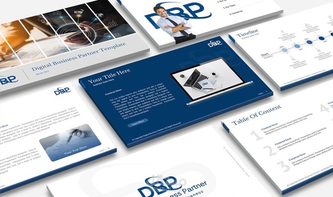 presentation design تصميم عرض تقديمي DBP