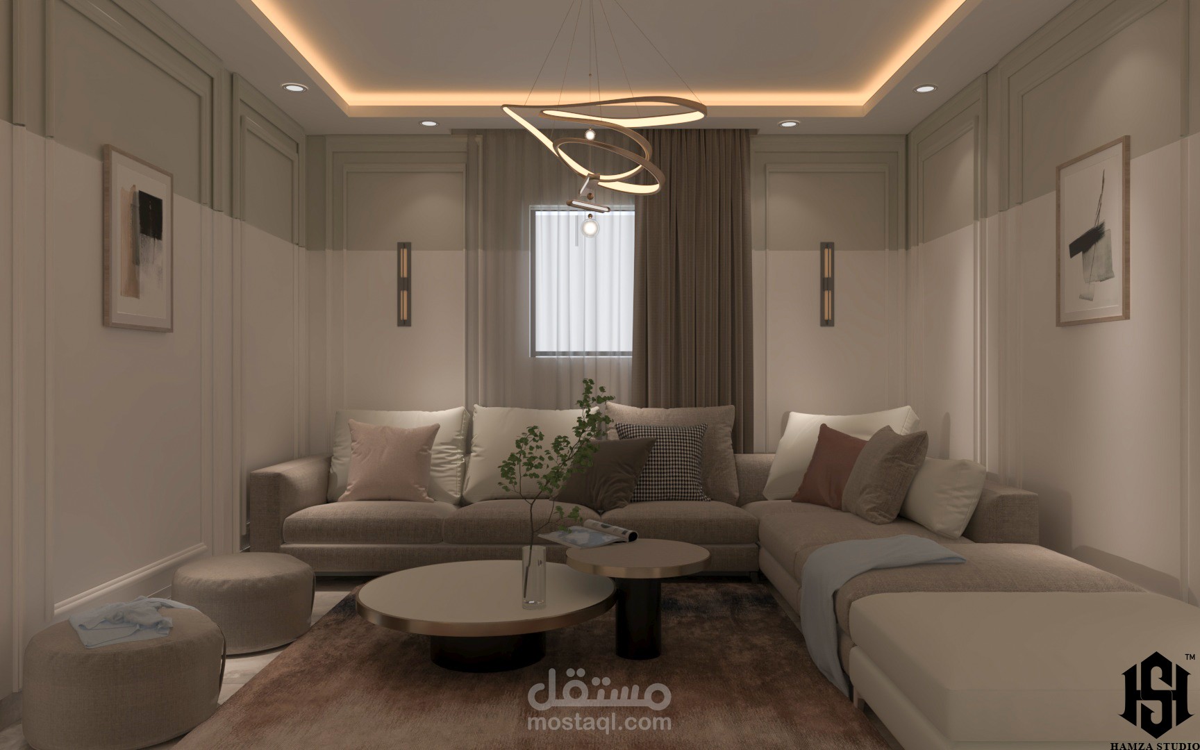 غرفة معيشة