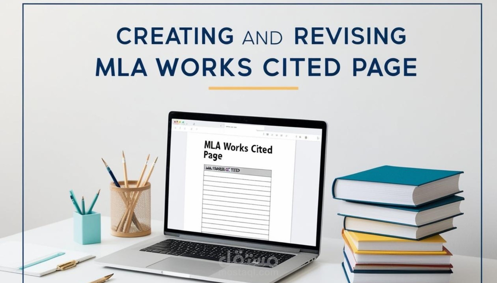 توثيق و مراجعة قائمة المراجع بالإنجليزية وفق طريقة MLA