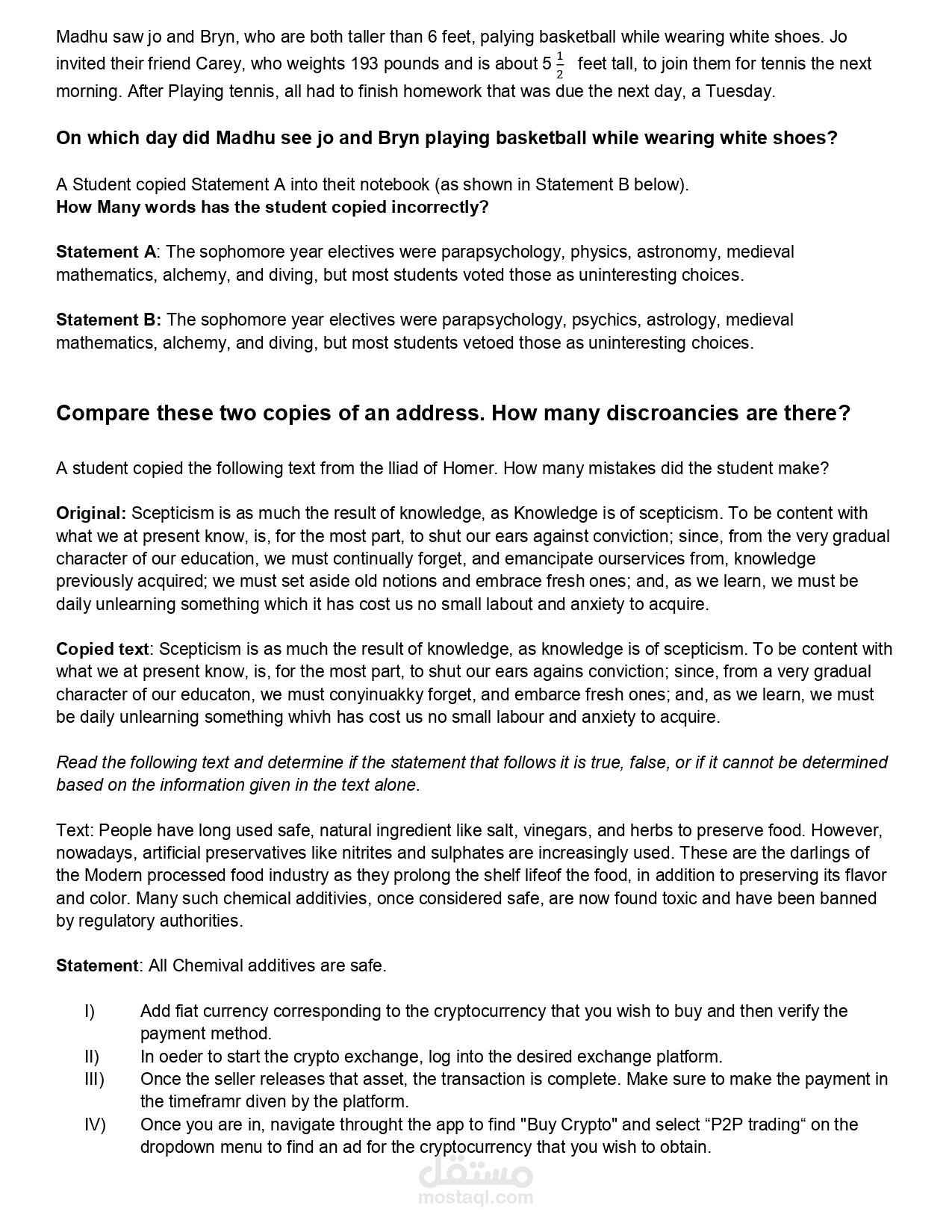 Word Project By English