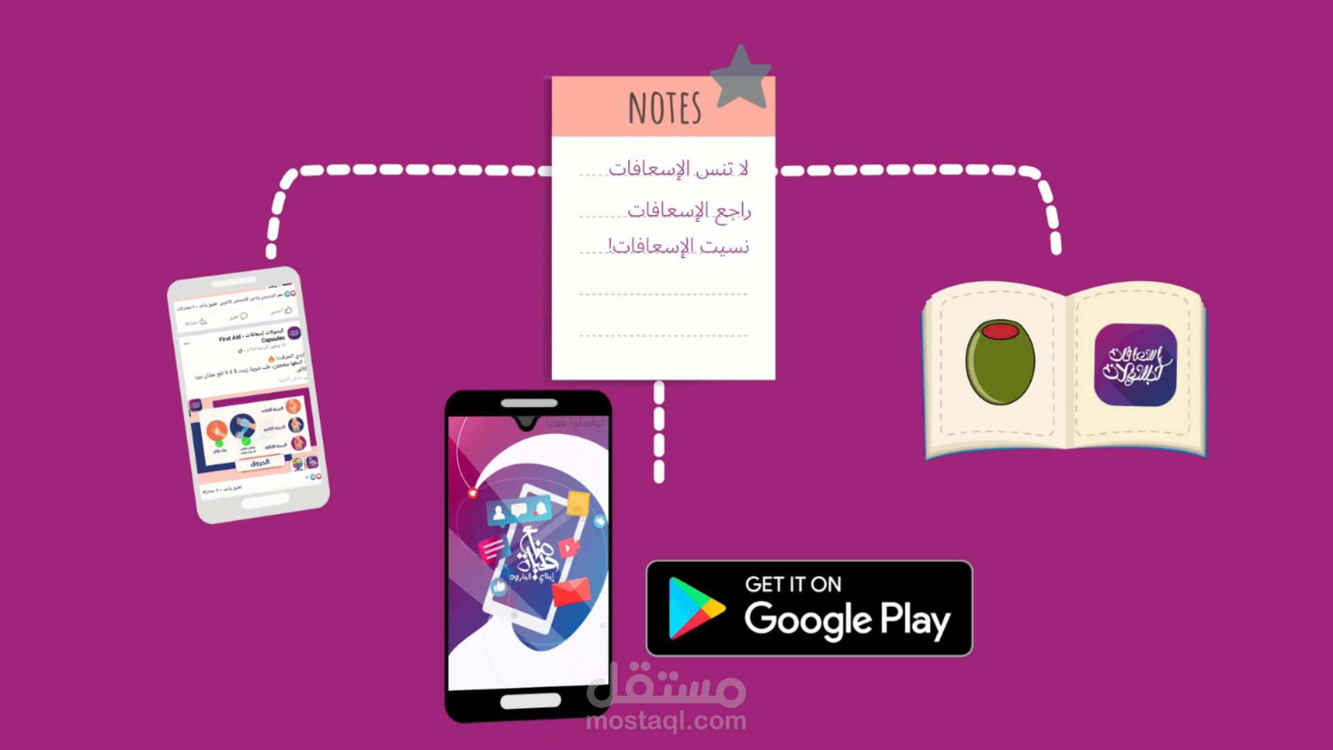 موشن جرافيك دعائي| كبسولات إسعافات