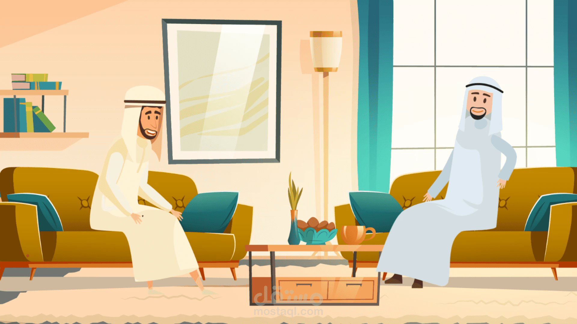 فيديو دعائي موشن جرافيك  2D Character animation