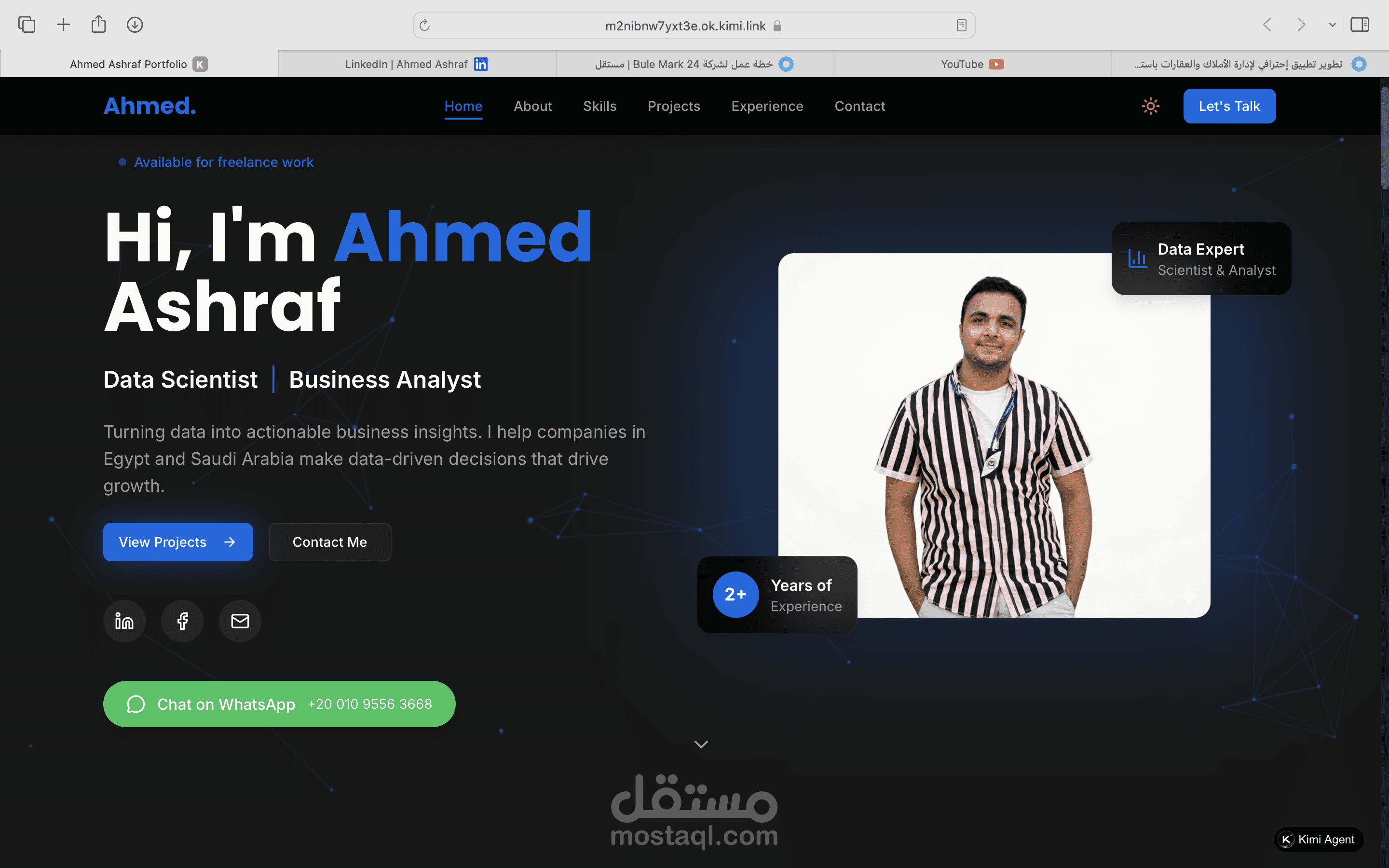 My website