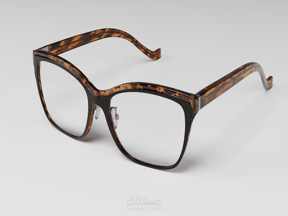 تصميم ثلاثي الأبعاد لنظارة Eyeglass