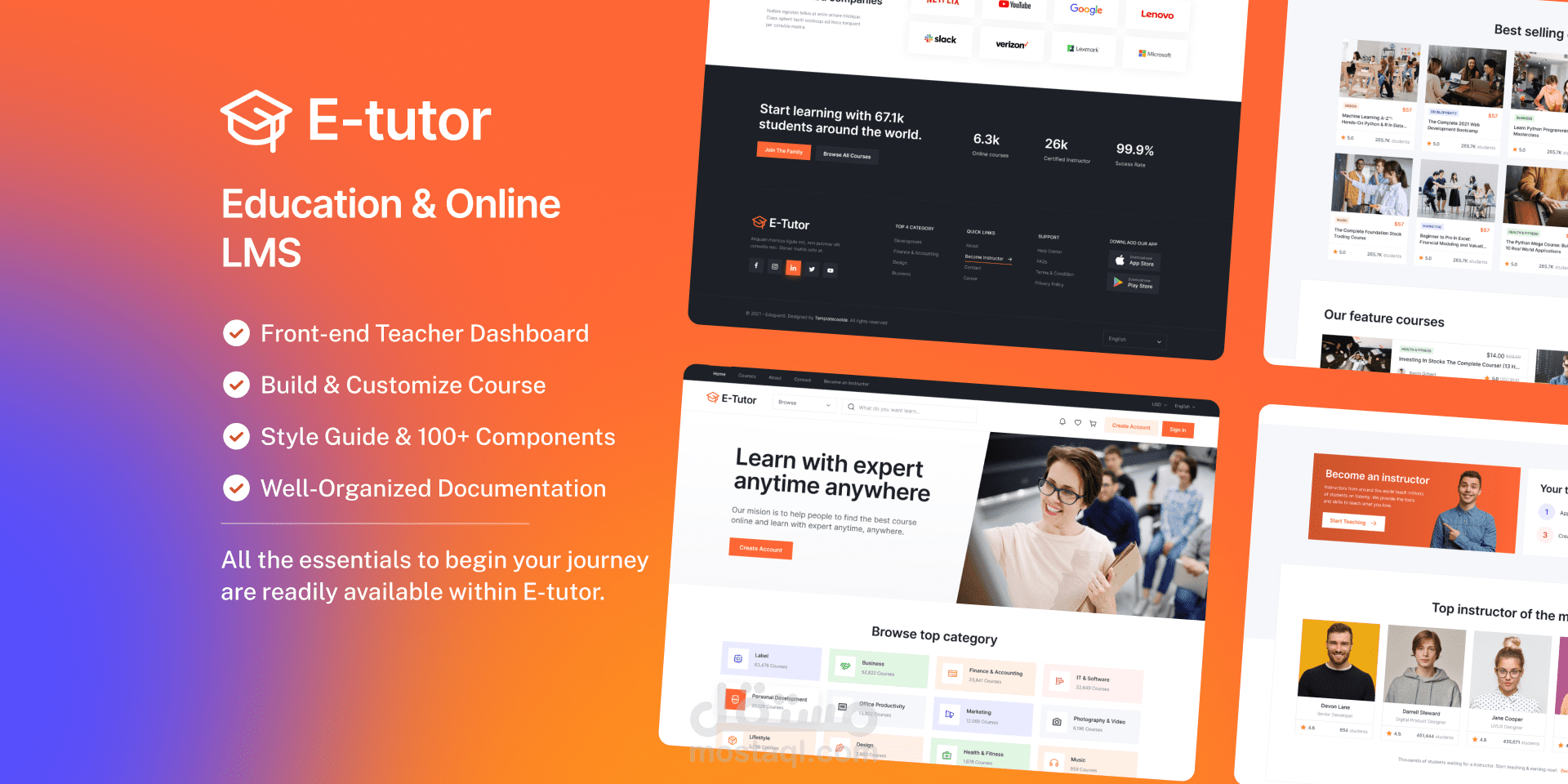 E-Tutor - Learning Management System (LMS) - Community Design
