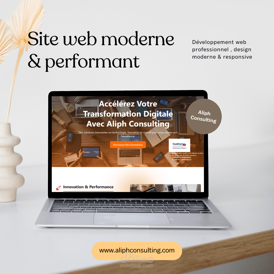 موقع الكتروني لشركة فرنسية