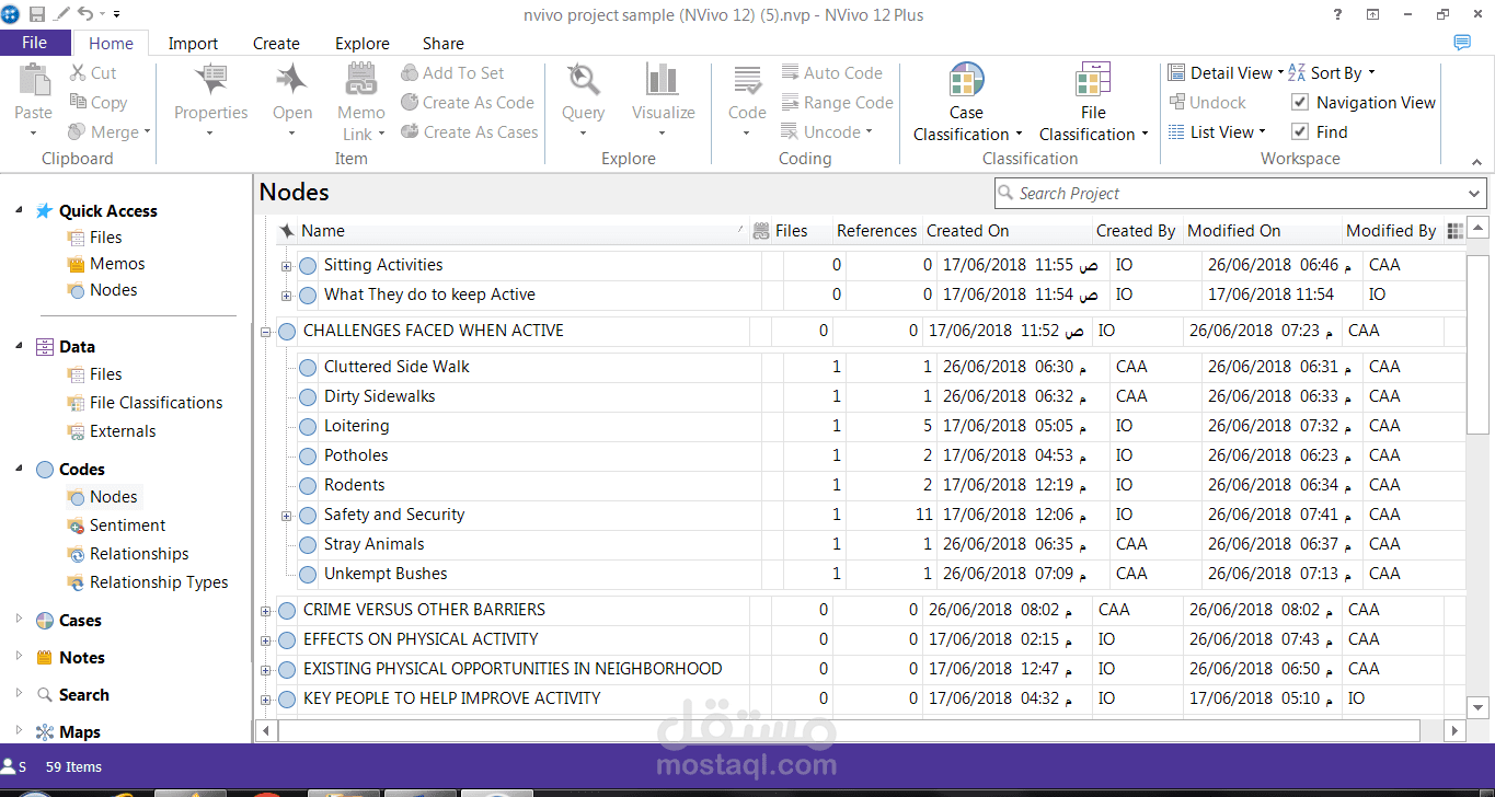 Thematic Analysis using NVivo Software