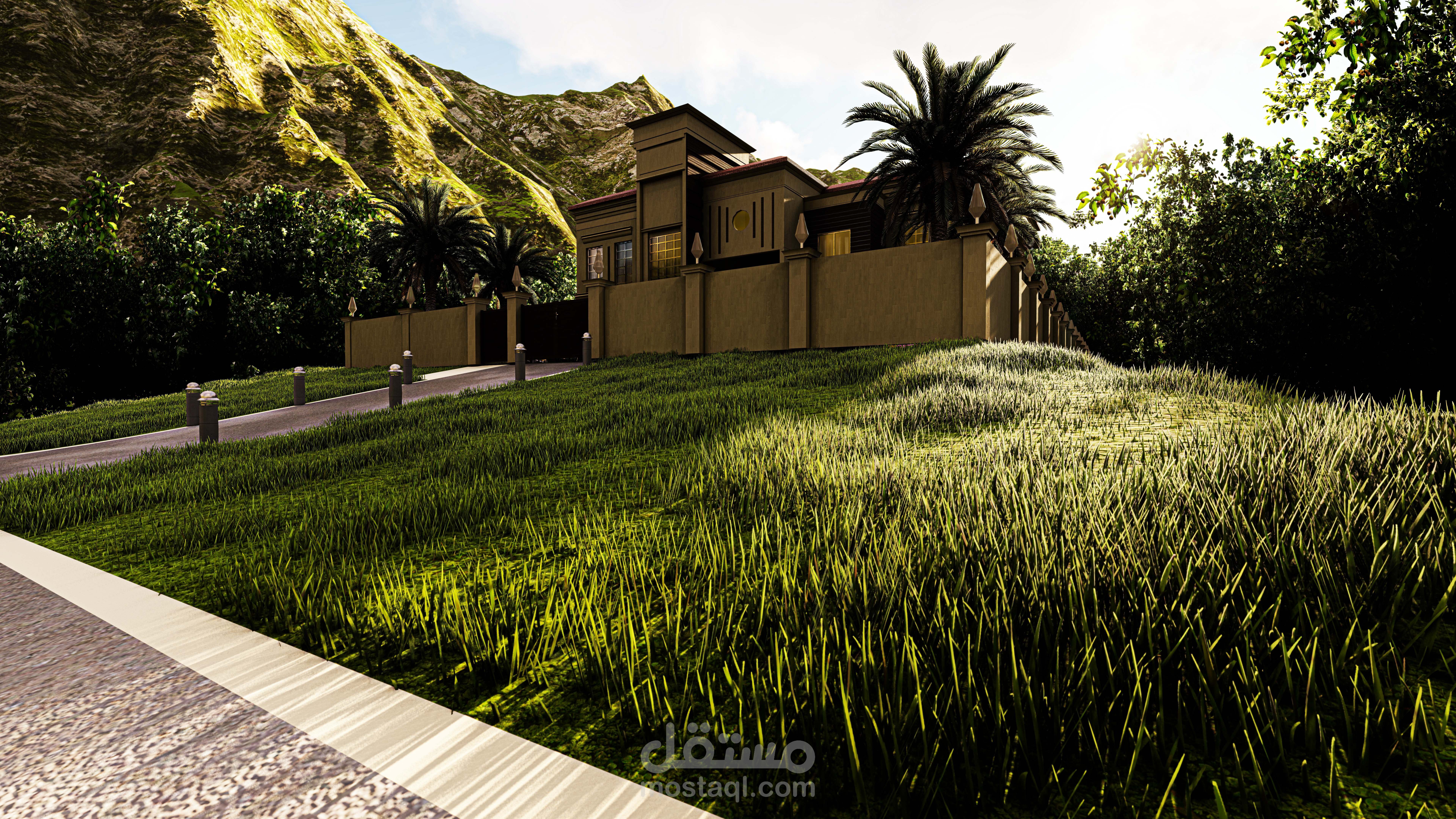 New classic villa