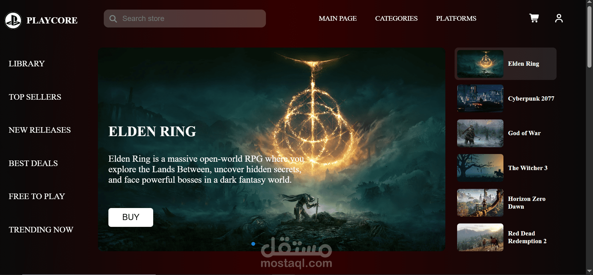 Playcore – Game Store