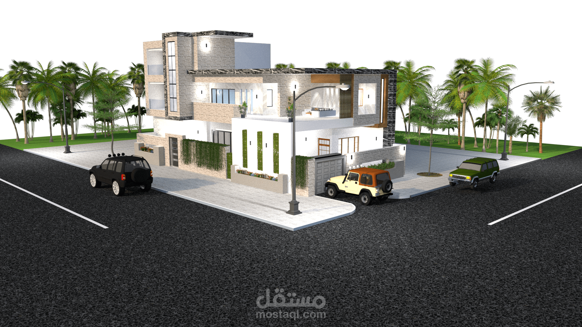 المظهر الخارجي للفلل العصرية