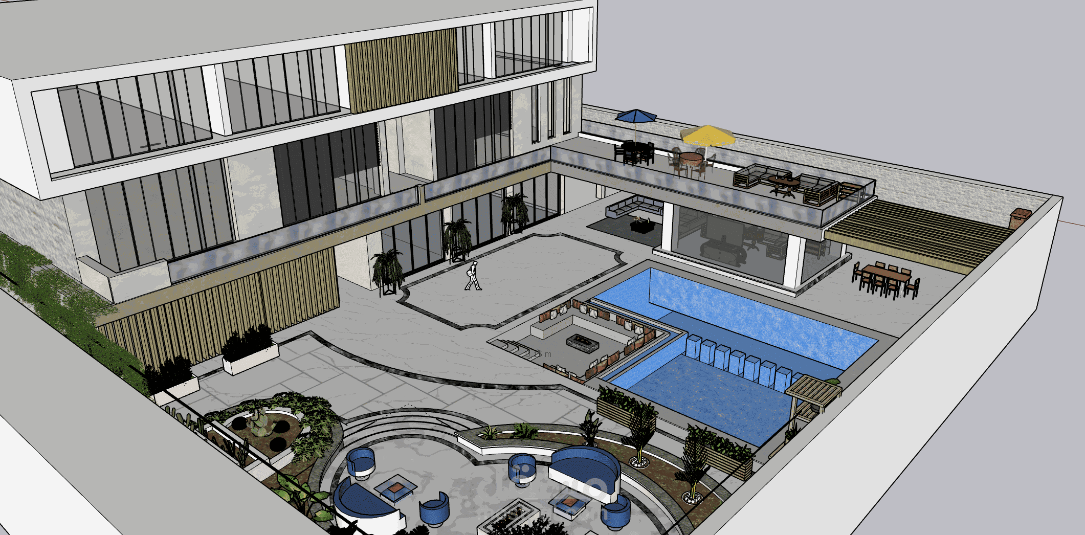 تصميم فيلا عصرية