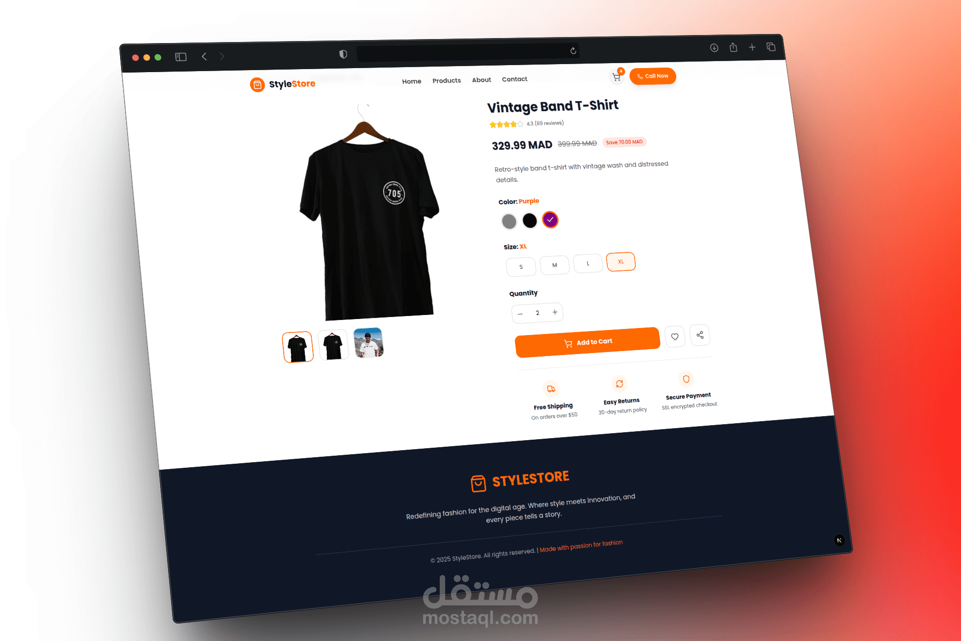 StyleStore – Clothing E-Commerce Platform