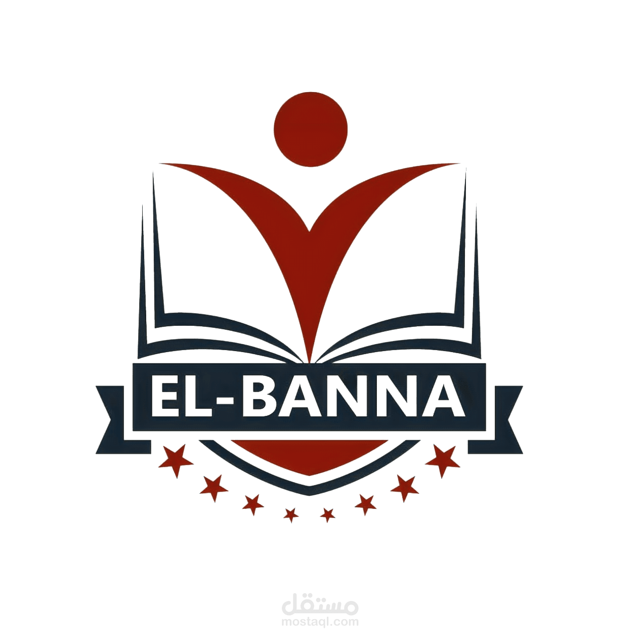 تصميم شعار مكتبة