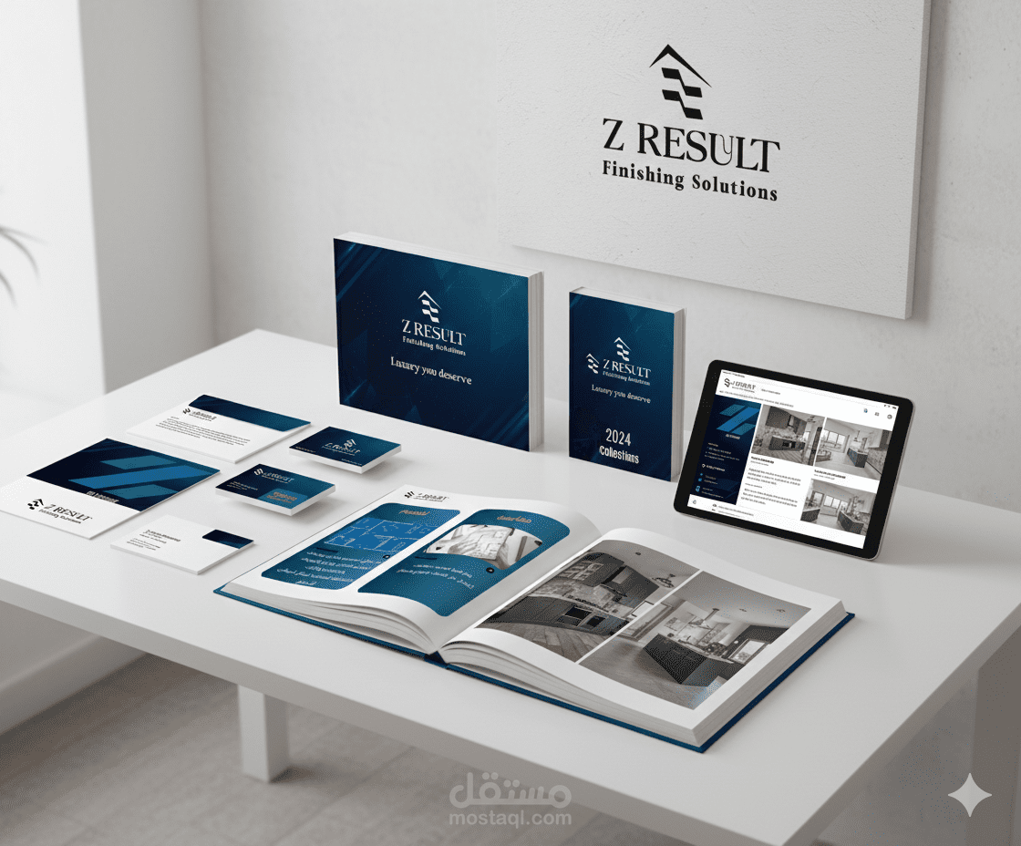 تصميم هوية بصرية و company profile