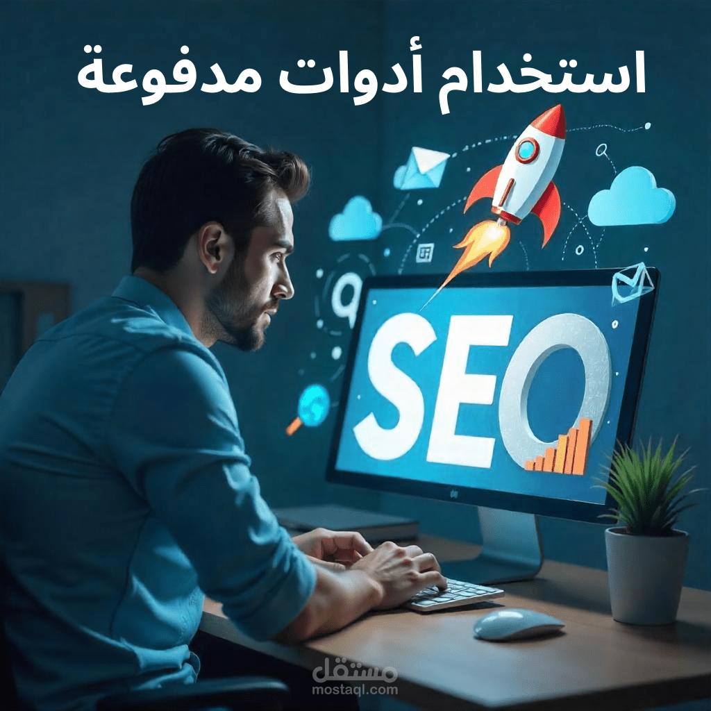 استخدام أدوات مدفوعة