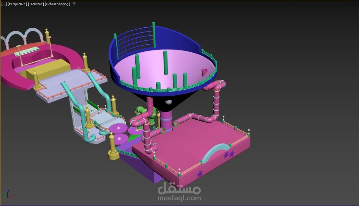 نمذجة خريطة 3D كاملة