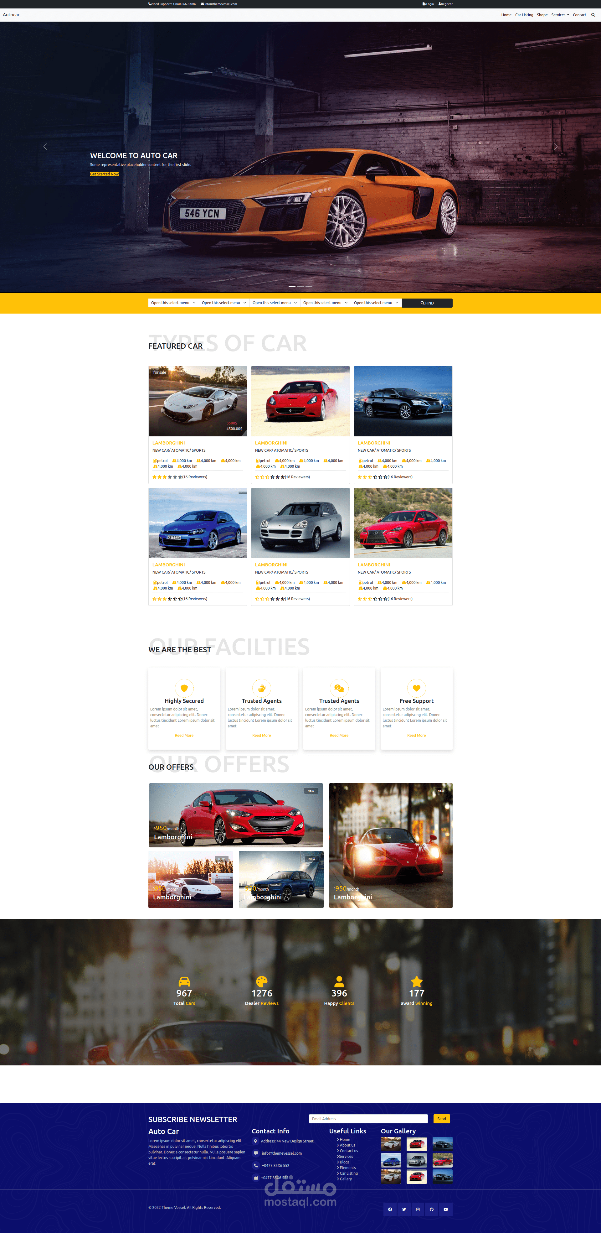 معرض بيع سيارات