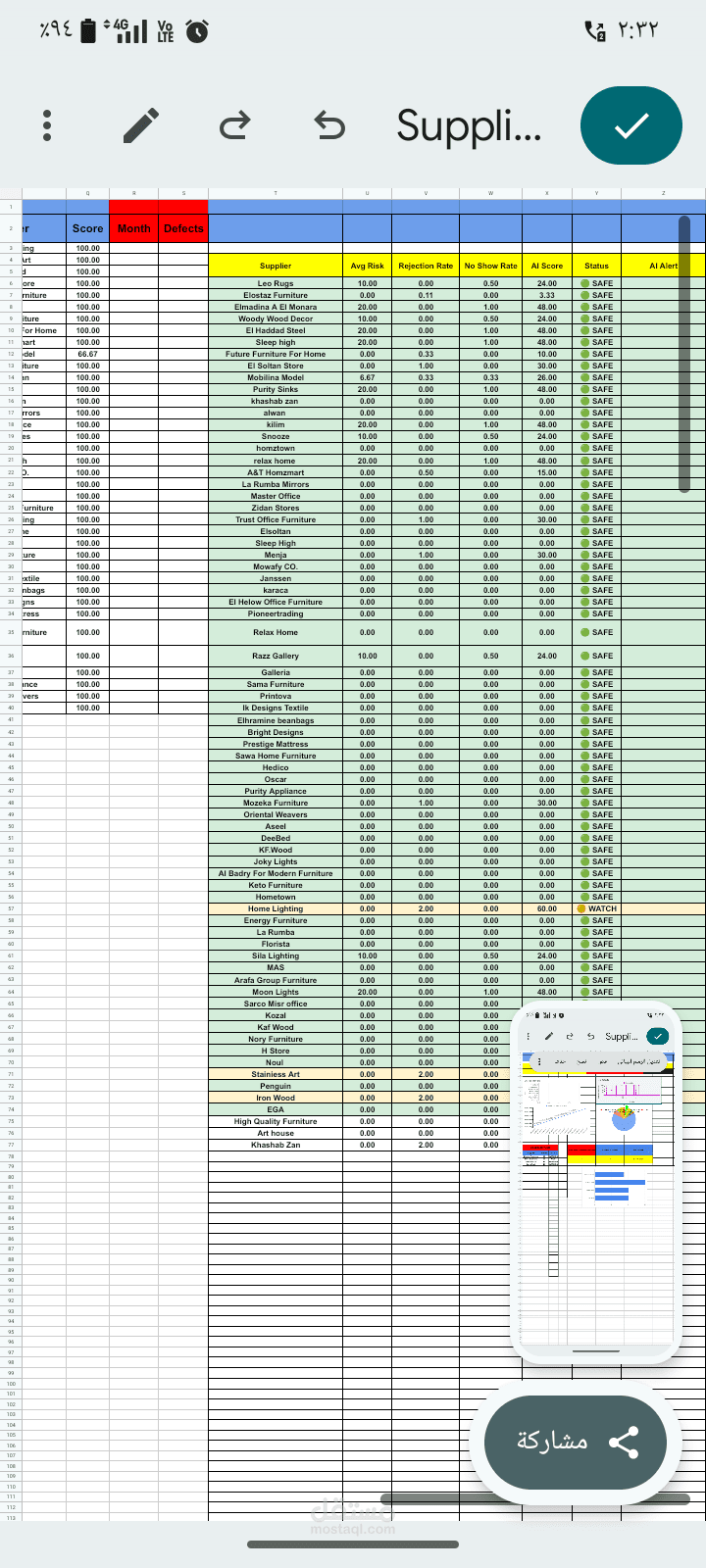 Homzmart supplier system quality control Ai