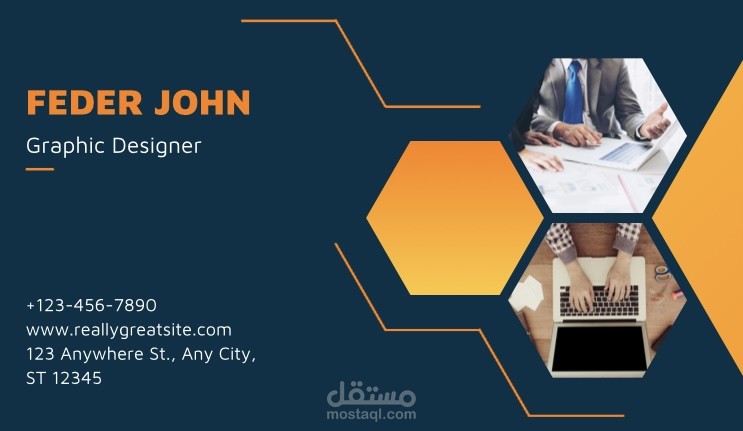انشاء ملفك شخصي  او كارت تعريفية لمشروعك او شركتك