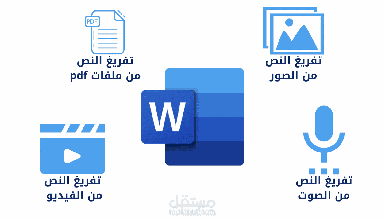 خدمة تفريغ النصوص تحويل الصوت إلى نصوص مكتوبة بدقة وإتقان