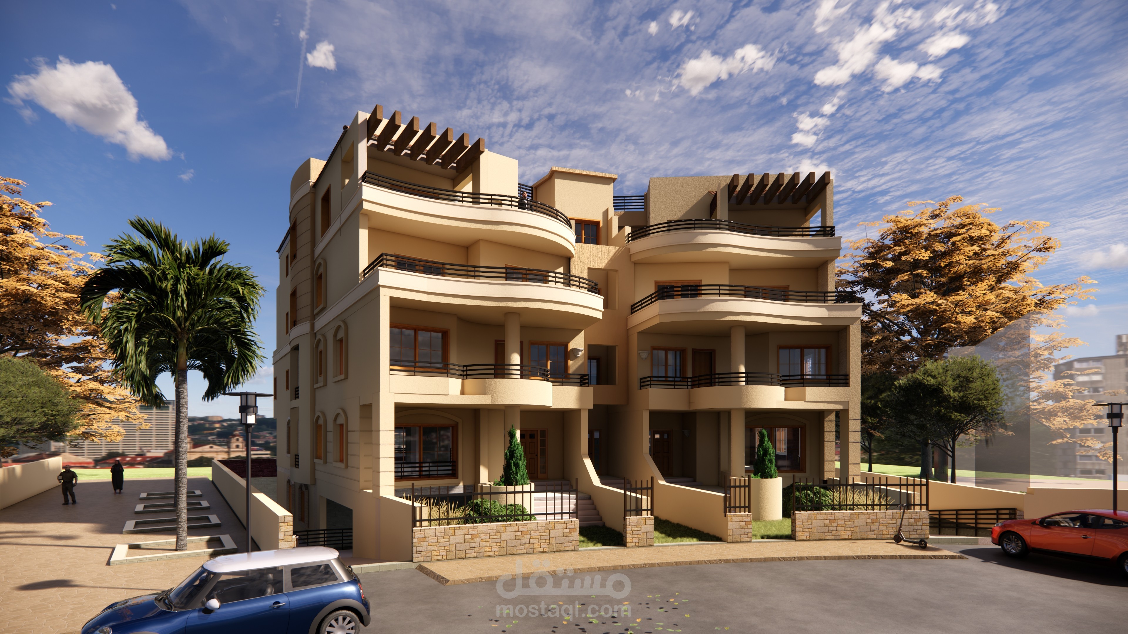 فيلا فاخرة بالقاهرة الجديدة تصميم مودرن