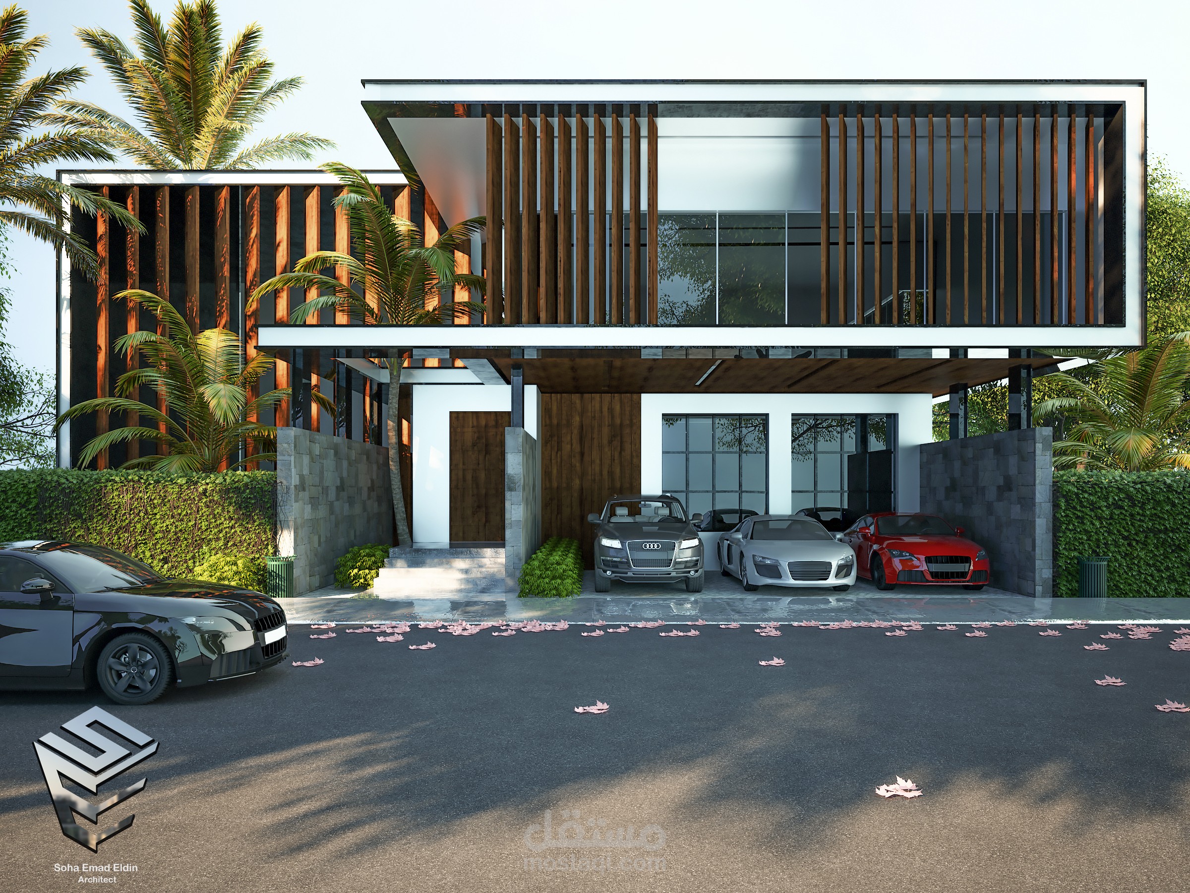 تصميم واجهة  خارجية