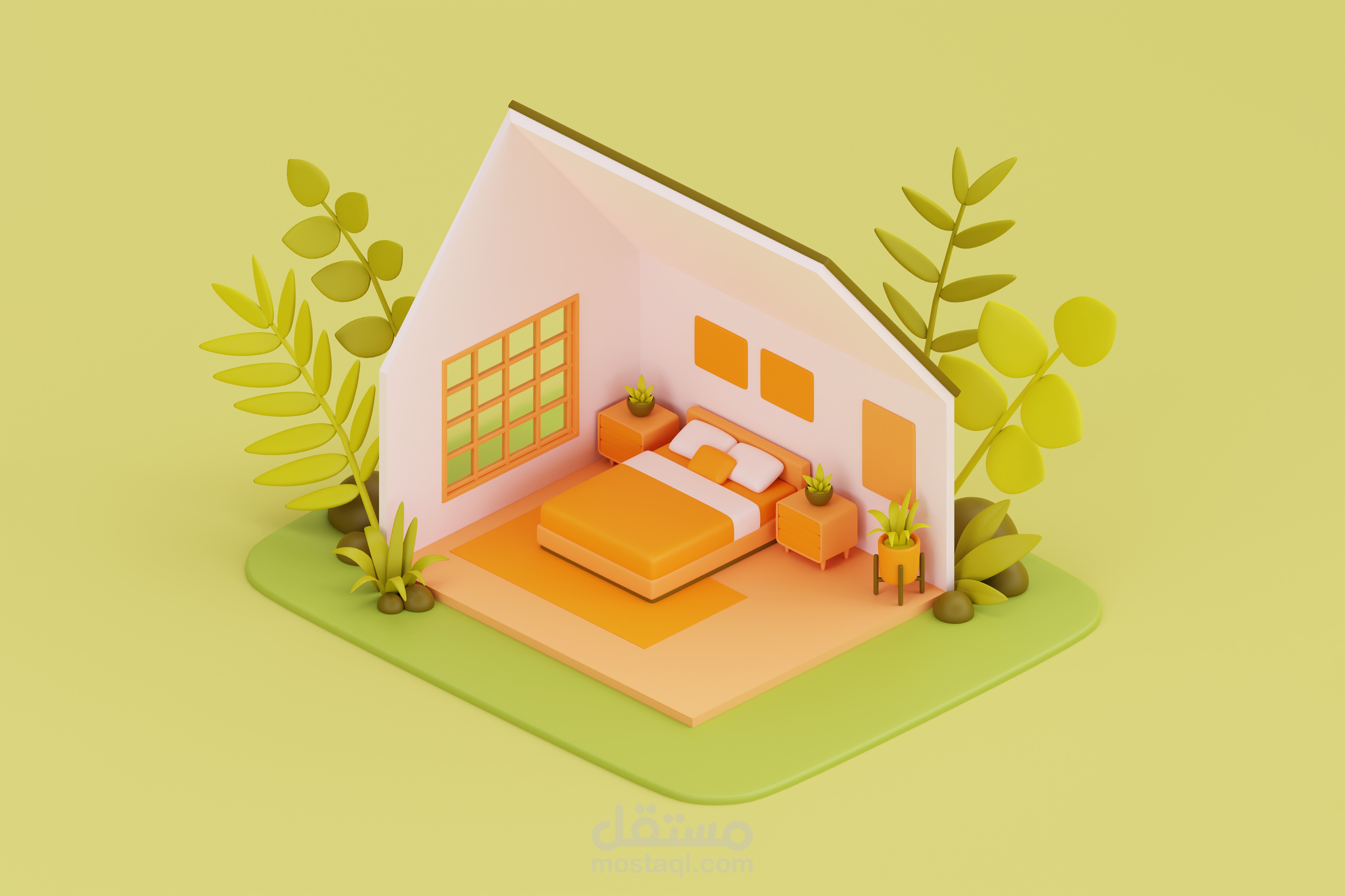 3. انشاء تصاميم 3d