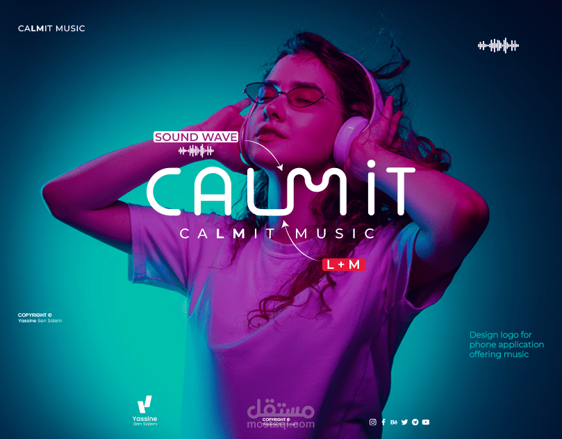 Logo Design for music application