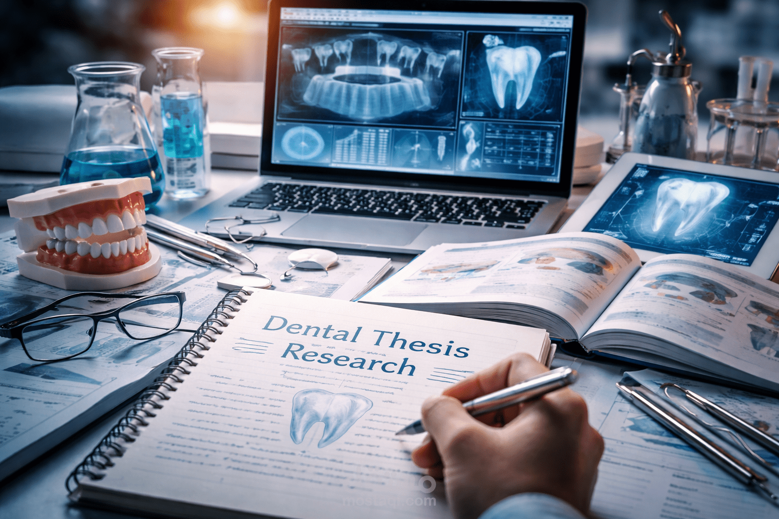 انشاء بحوث تخرج طب اسنان حصرا