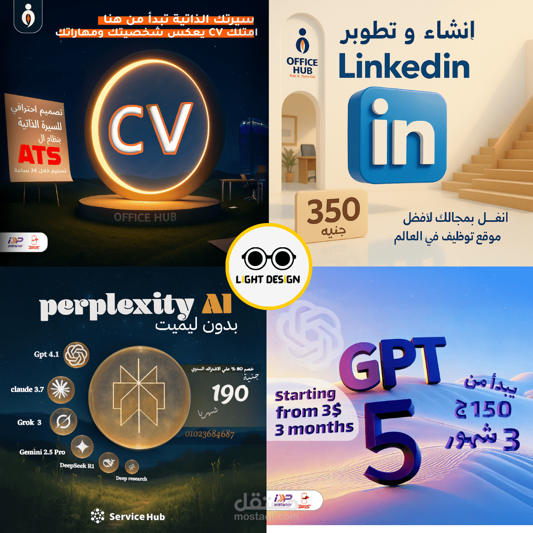 تصميم سوشيال ميديا مخصصه لجذب جمهورك وتحقيق أهدافك التسويقية