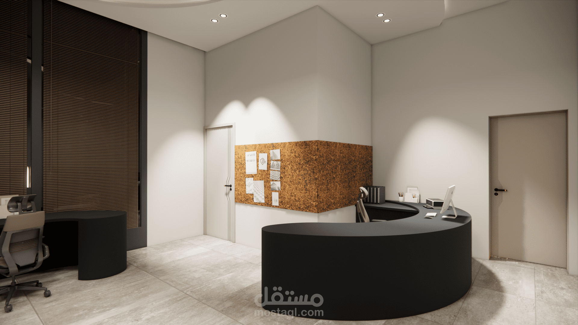 تصميم غرفة صيانة داخل شركة