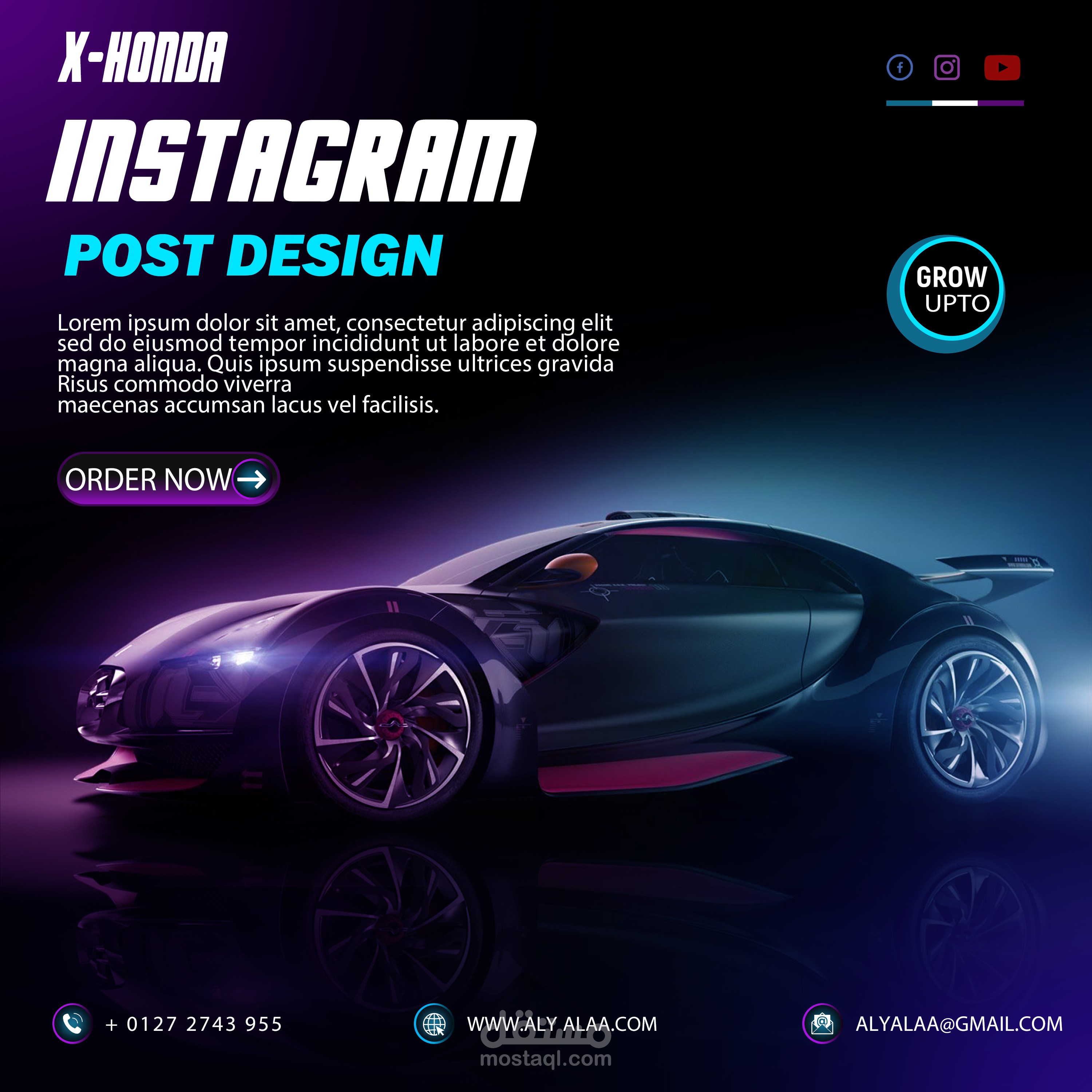 social media for cars