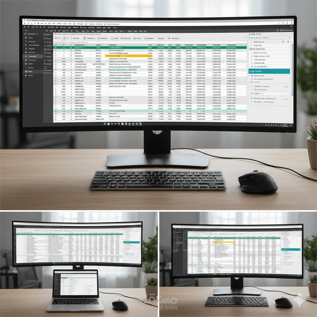 إدخال وتنظيم البيانات بدقة عالية