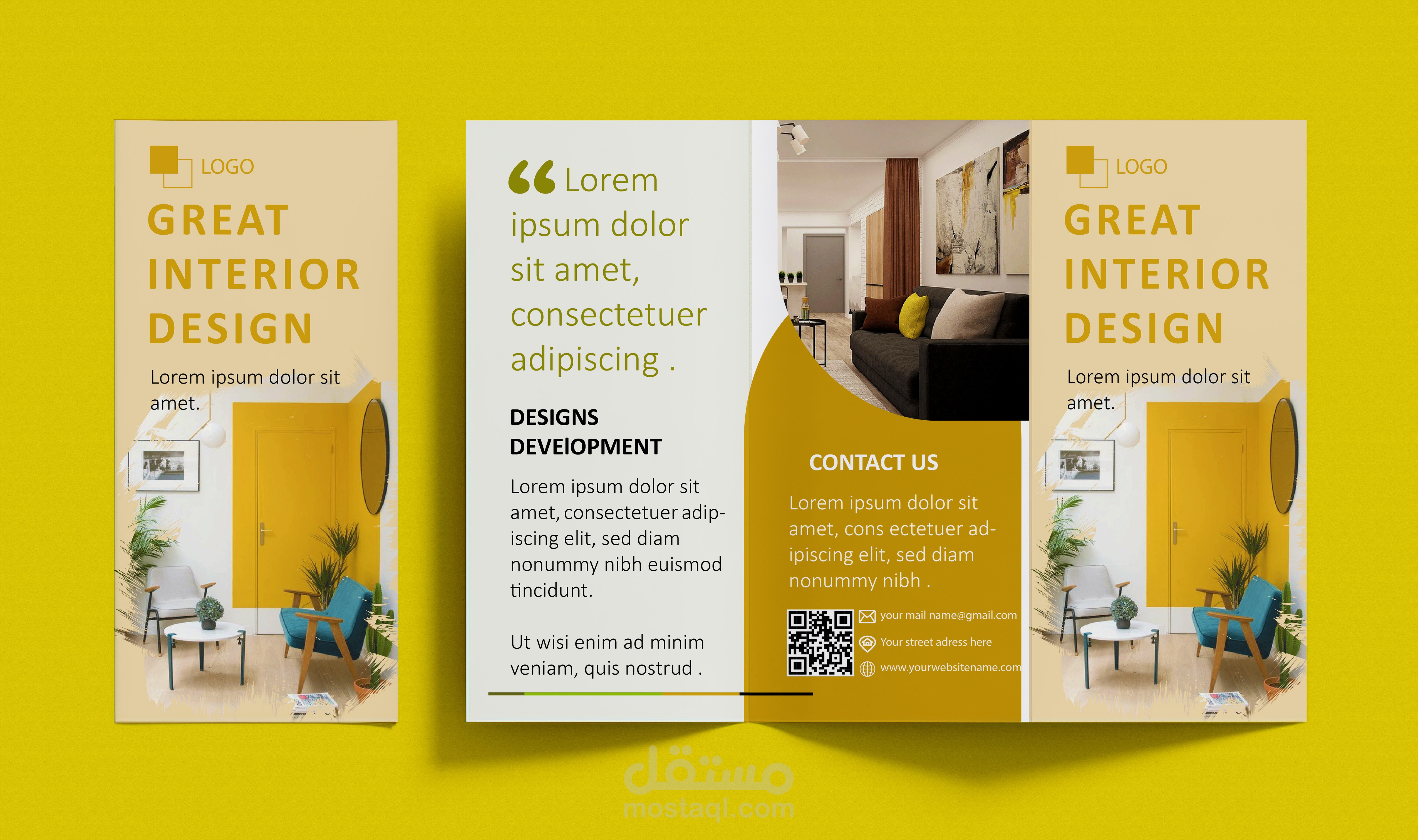 تصميم بروشور او بروفايل او ملف تعريفي احترافي لشركتك او مشروعك
