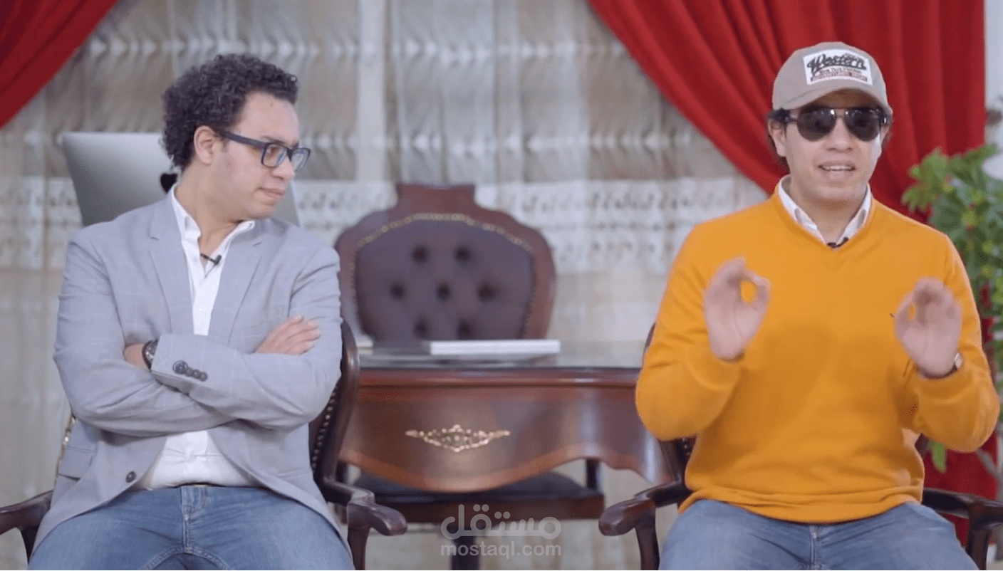 برنامج أون لاين ( لليوتيوبر - ياسر سليم )