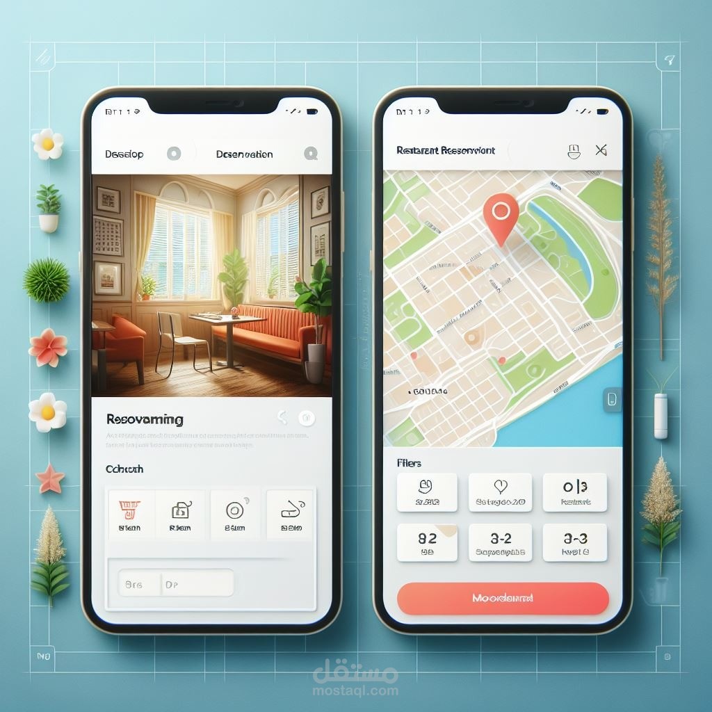 Managing restaurants reservation application