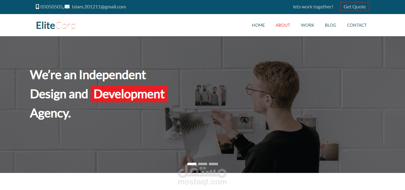 Landing Page