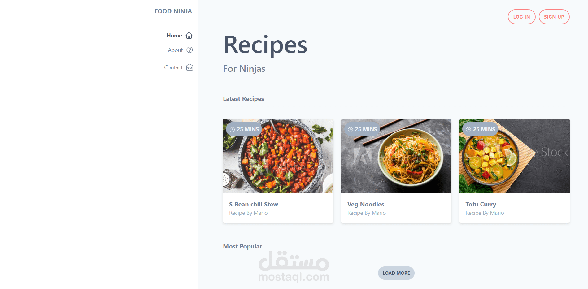 صفحه هبوط ب tailwindcss responsive