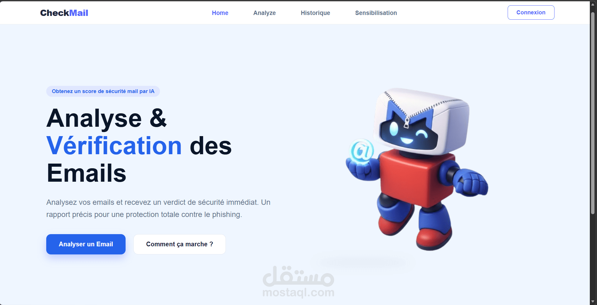 CheckMail – أداة تحليل رسائل البريد الإلكتروني للكشف عن التصيد الاحتيالي