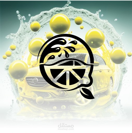 lemon car wash logo ,, repranding project