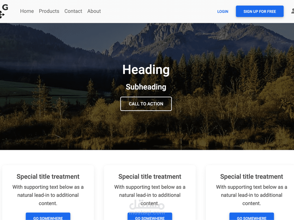 موقع التجارة الإلكترونية باستخدام Angular