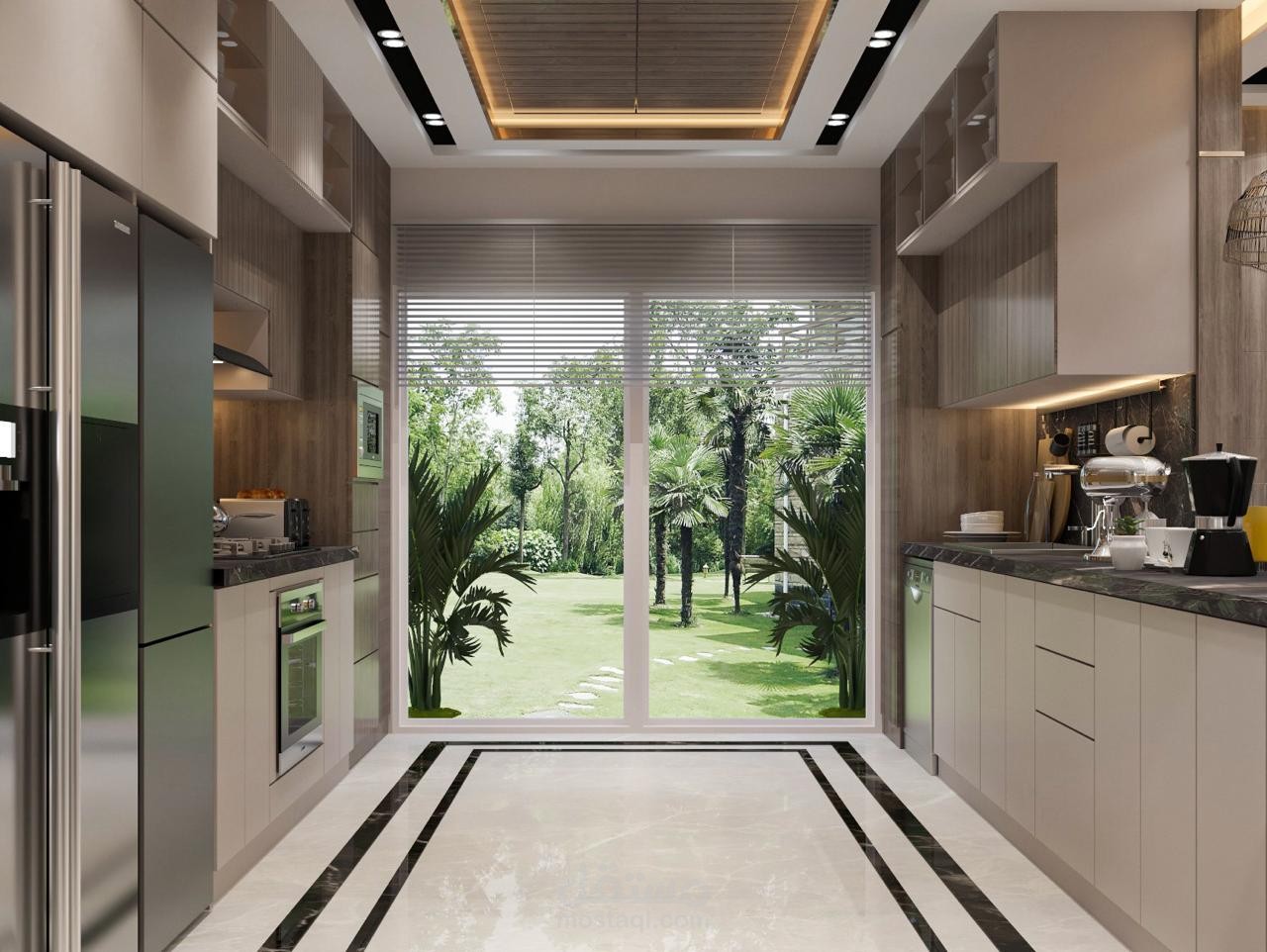 Interior design kitchen modern luxury