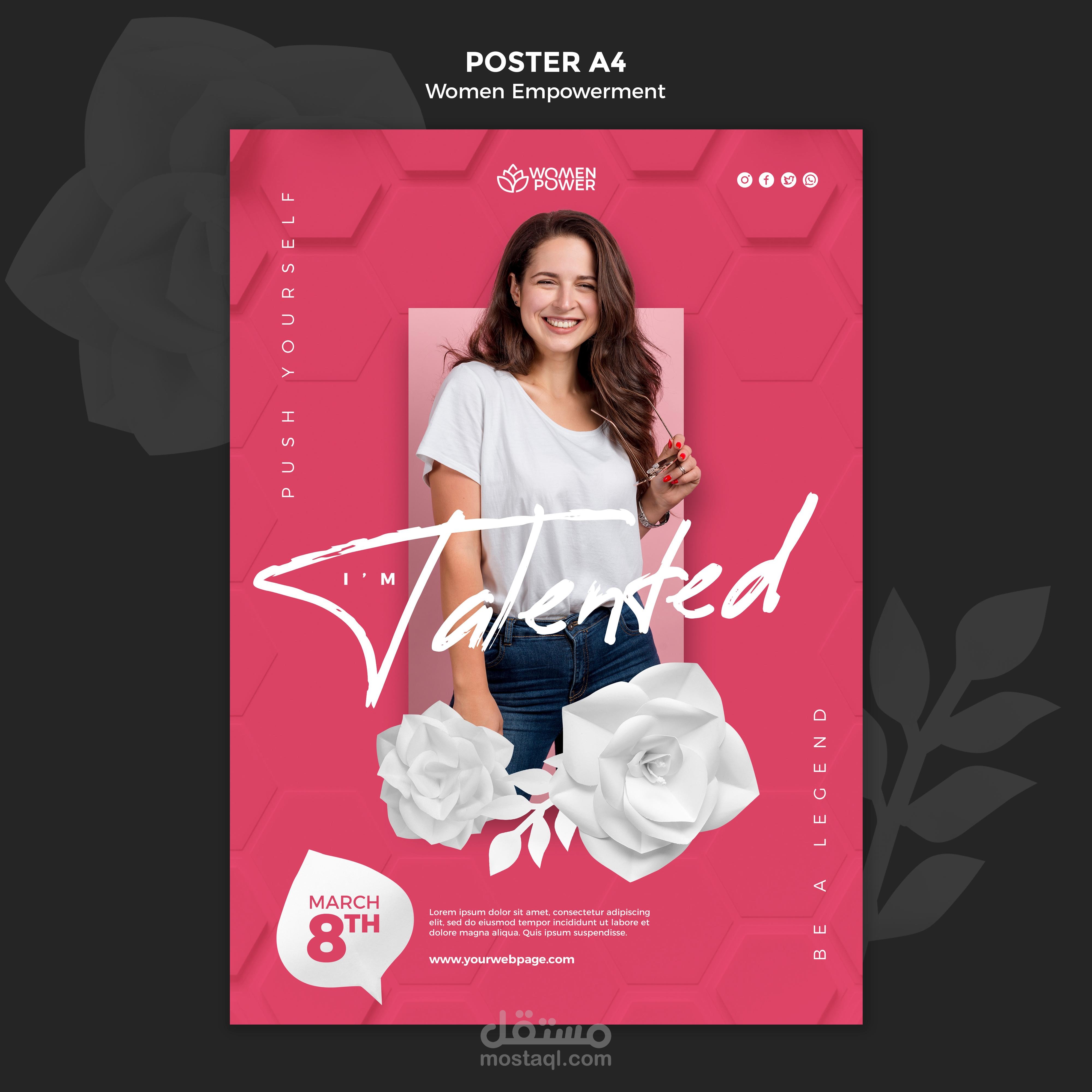 تصميم بوست لموديل