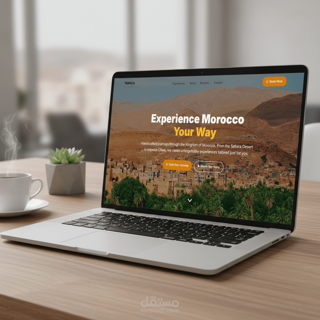 تطوير بوابة سفر تفاعلية لوكالة سياحية تعزز الحجوزات وتجربة التخطيط