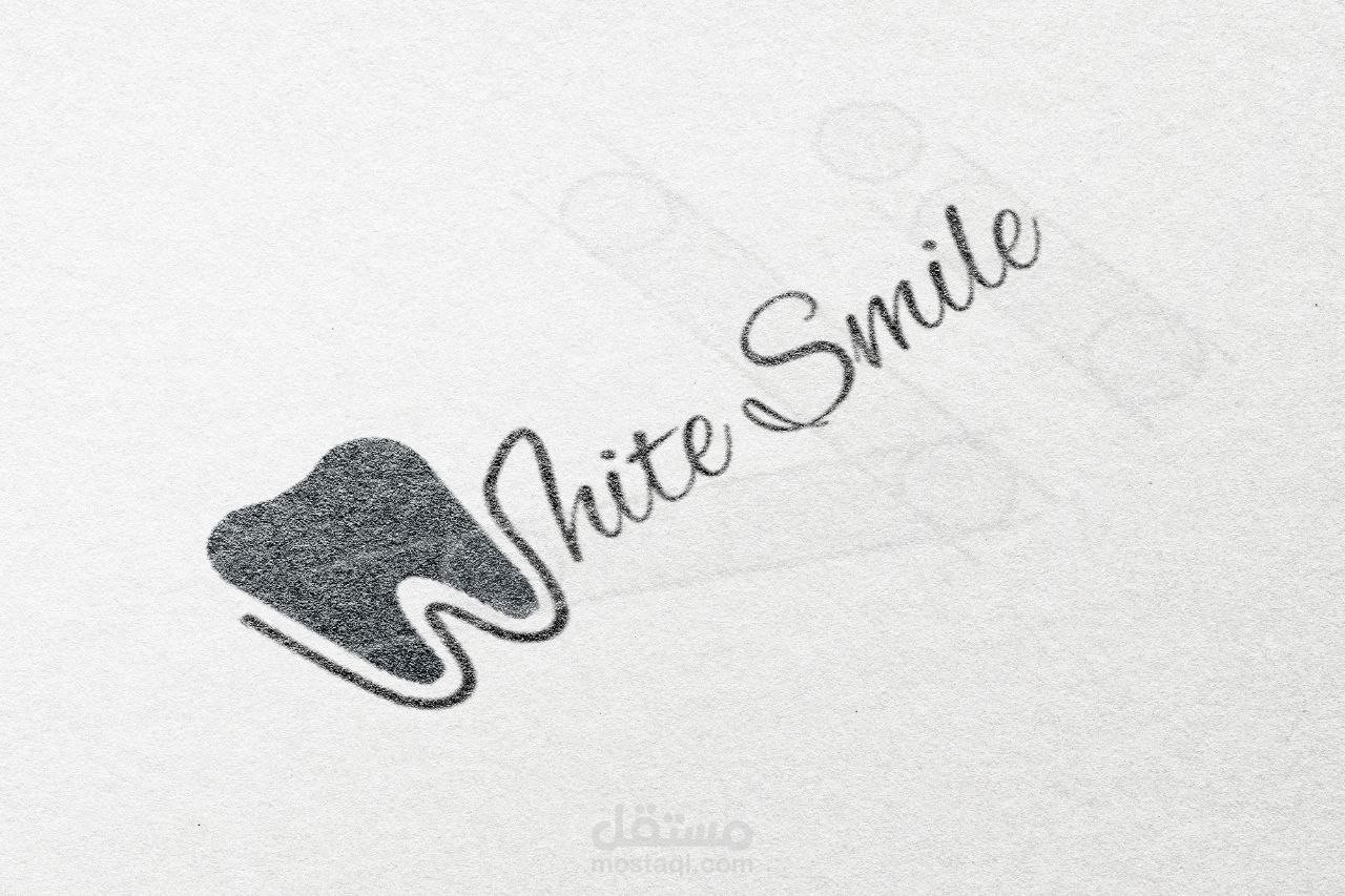 White smile