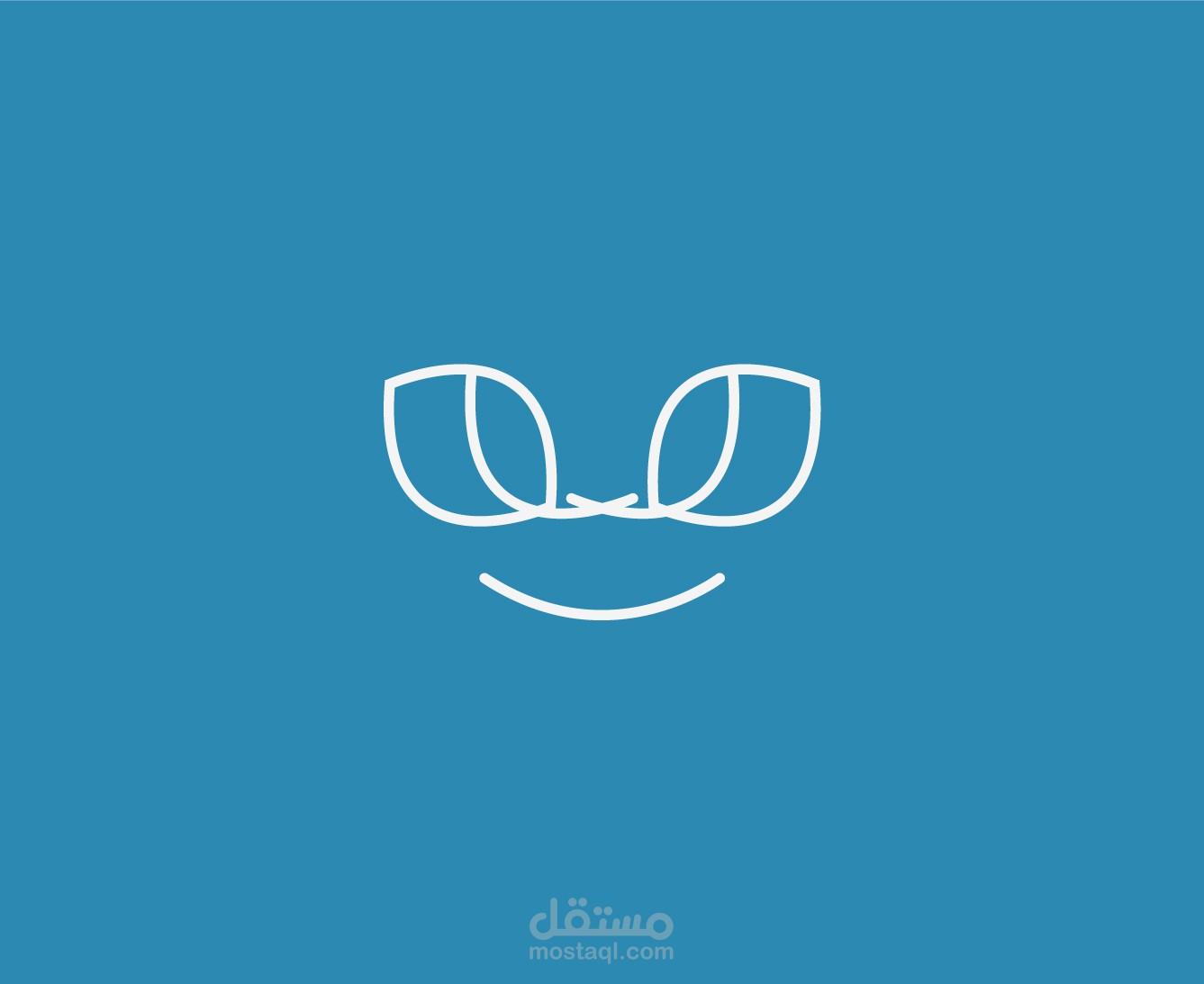 تصميم شعار لمتجر خاص بالعناية بالقطط